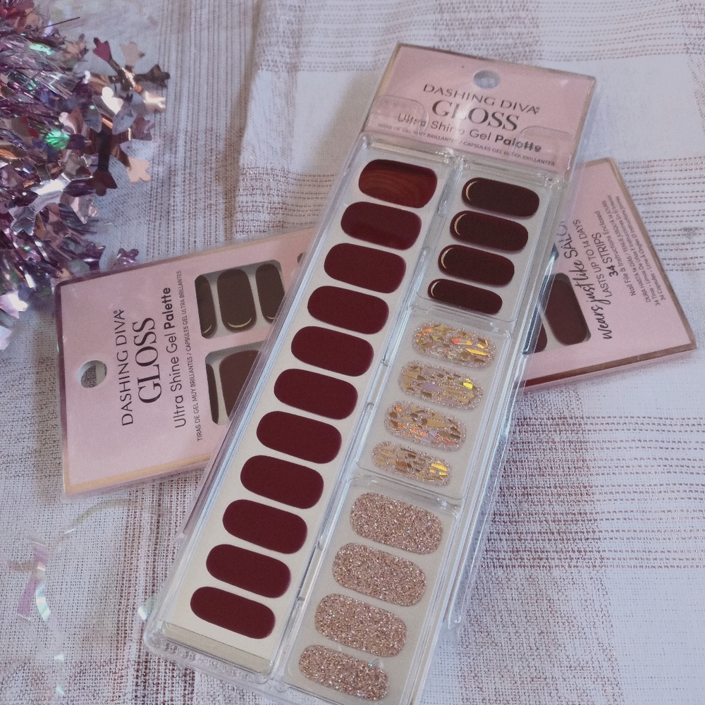 2 PKG's of DASHING DIVA ULTRA SHINE